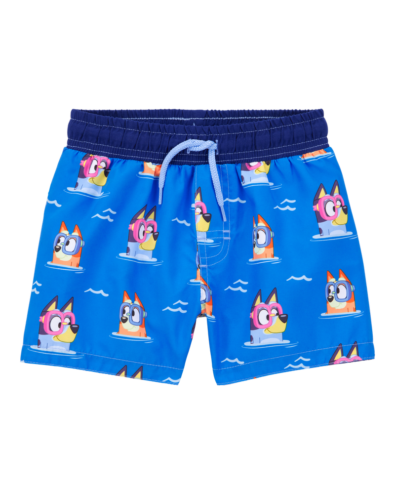 Toddler 2-Piece Bluey Rashguard & Swim Trunk Set, image 4 of 6 slides