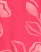 B&eacute;b&eacute; fille - Short de cycliste &agrave; motif floral - Corail, image 3 sur 3 diapositives