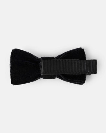 Bébé fille - Emballage de 3 accessoires pour cheveux : élastique avec nœud papillon à motif écossais et barrettes, 