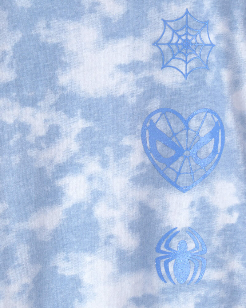 Tout-petit fille - T-shirt &agrave; imprim&eacute; Spider-Man de &copy;Marvel - Bleu, image 3 sur 4 diapositives