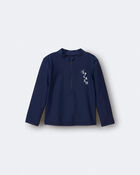 Tout-petit gar&ccedil;on - Maillot dermoprotecteur &agrave; manches longues et demi-fermetures &agrave; glissi&egrave;re &laquo;Splish Splash&raquo; - Bleu marine, image 2 sur 7 diapositives