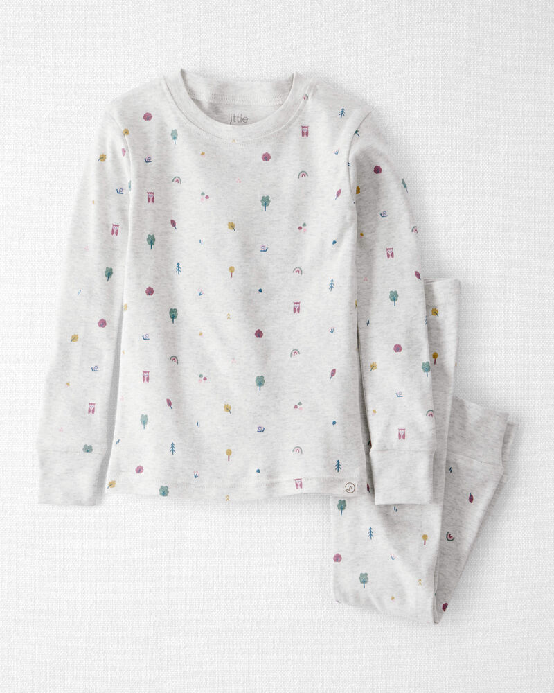 Toddler Organic Cotton Pyjamas in Icon Town Print, image 1 of 5 slides