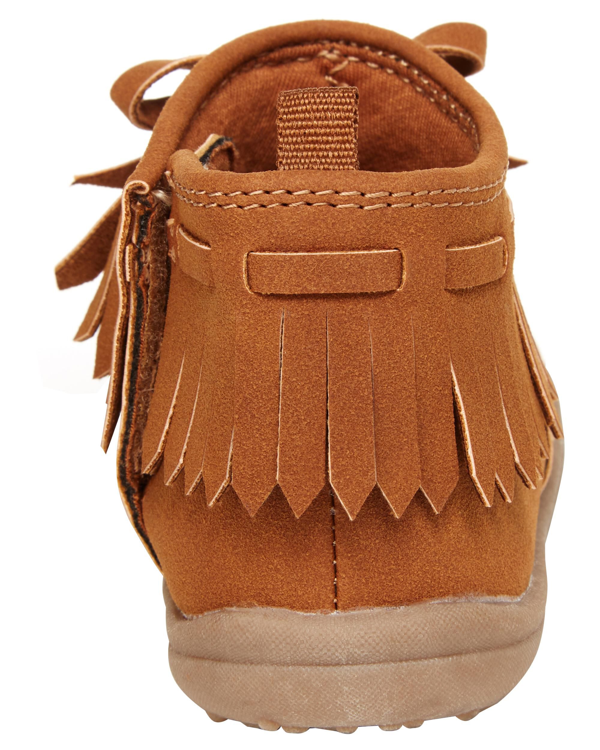 Girls moccasin boots 2025