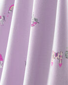 Baby Girl Fairytale PurelySoft 2-Way Zip 1-Piece Pyjama - Purple, image 5 of 7 slides