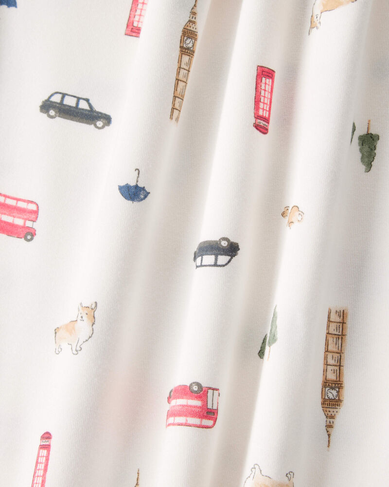 Baby London Print PurelySoft Blanket, image 2 of 3 slides