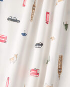 Baby London Print PurelySoft Blanket, image 2 of 3 slides