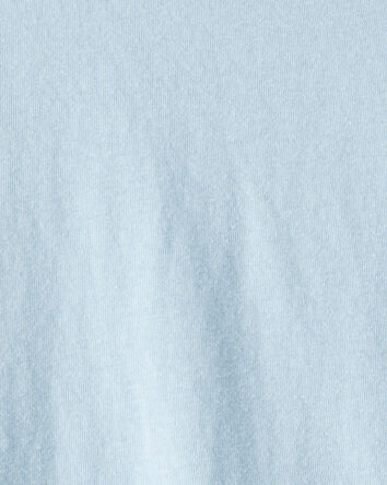 Filles - T-shirt &agrave; poche - Bleu, 