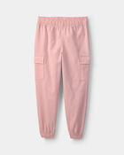 Girls 2-Piece 'Love' Fleece Long-Sleeve Top & Pant Set - Pink, image 3 of 6 slides