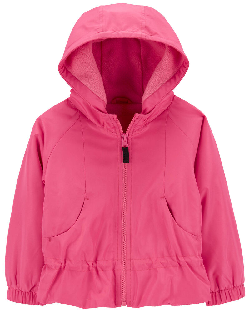 Baby Fleece-Lined Printed Jacket, image 1 of 3 slides