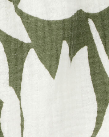 Bébé Barboteuse sans manches à fleurs tropicales, 