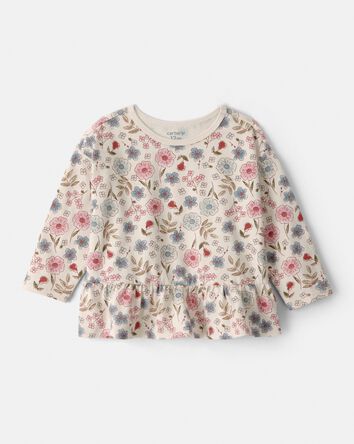Baby Girl Floral Long Sleeve Top , 