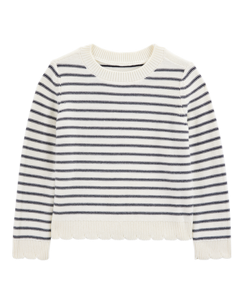 Kid Striped Pullover Sweater, 