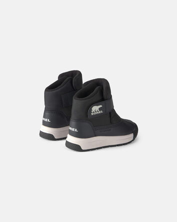 Boys SOREL Whitney&trade; III Strap Mid WP Boot - Black 

, 