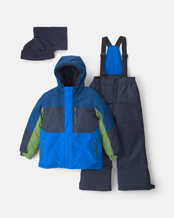 Gar&ccedil;ons - Habit de neige 2 pi&egrave;ces avec poche de poitrine - Bleu royal, 