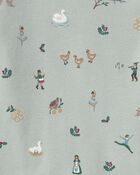 Kids 2-Piece Organic Cotton Pyjamas in 12 Days of Christmas Print, image 3 of 3 slides