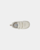 Baby Girl Every Step&reg; First Walker Heart Sneakers - Cream, image 4 of 6 slides