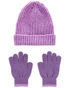 Ensemble bonnet et gants, image 1 sur 2 diapositives