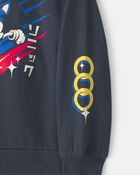 Boys Sonic The Hedgehog&trade; Pullover Sweatshirt - Navy Blue, image 2 of 3 slides