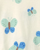Tout-petit fille - Haut &agrave; manches longues &agrave; motif papillon, image 2 sur 2 diapositives