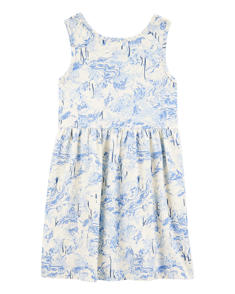 Kid Printed Tank Dress, image 2 of 4 slides
