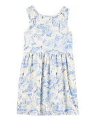 Kid Printed Tank Dress, image 2 of 4 slides