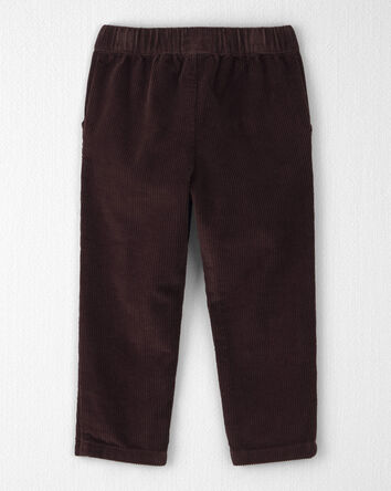 Toddler Boy Organic Cotton Corduroy Pants, 