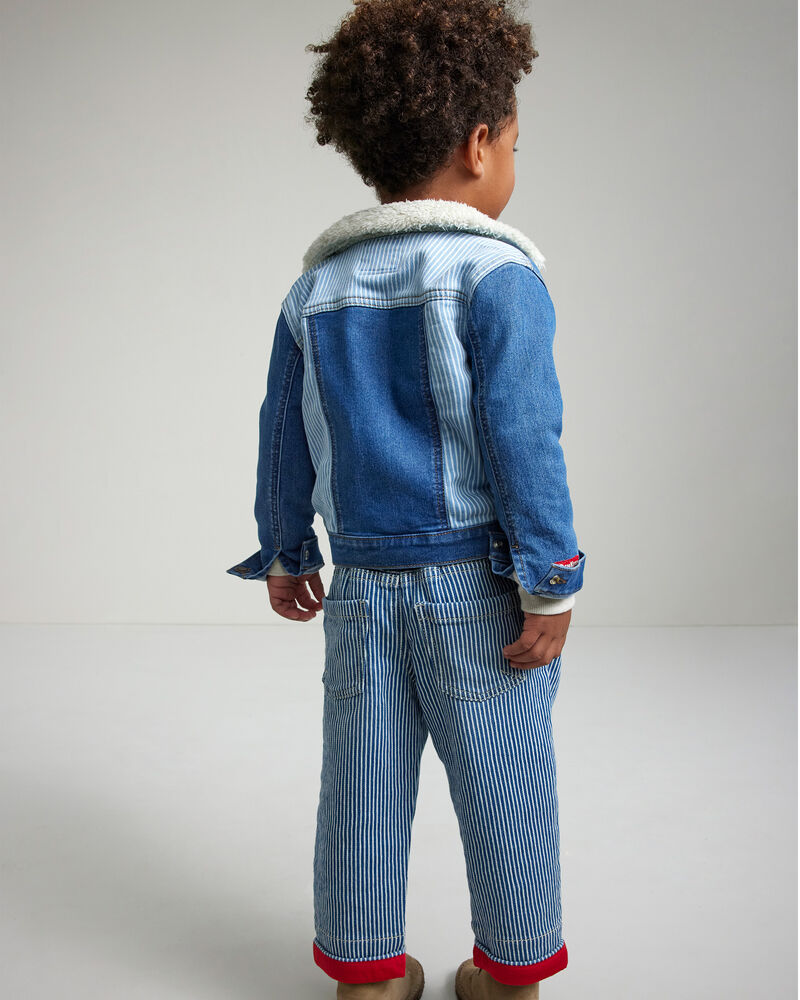 Toddler Hickory Denim Jeans - Blue, image 2 of 5 slides
