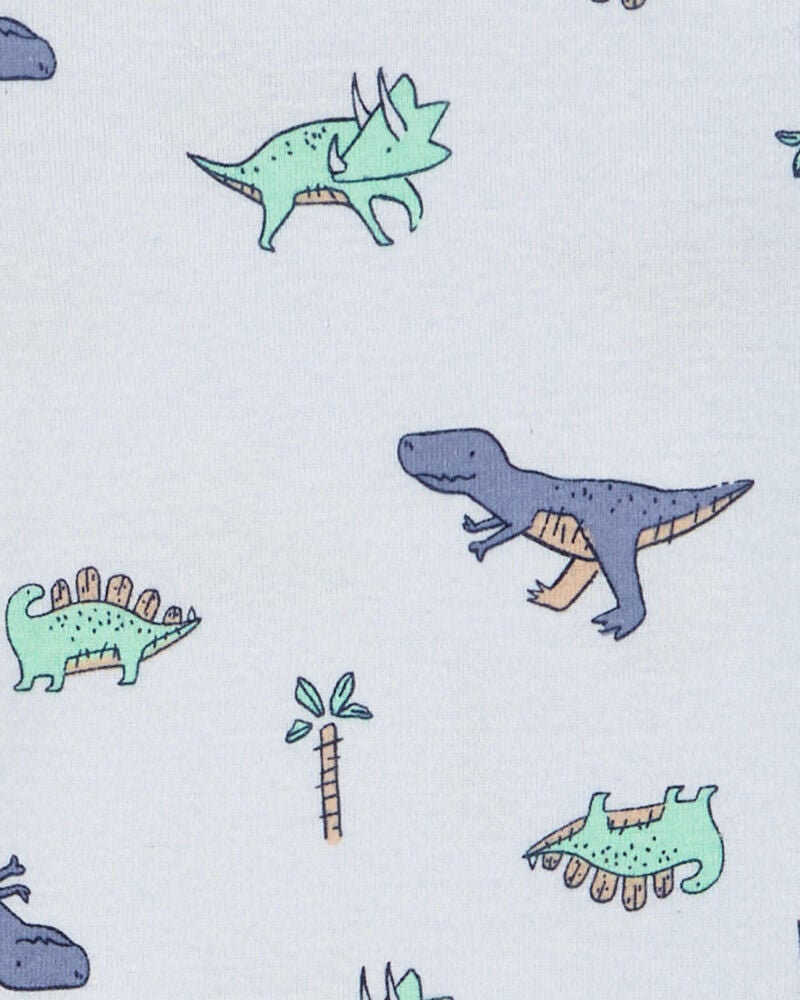 Baby 5-Pack Dinosaur Short-Sleeve Bodysuits, image 2 of 8 slides