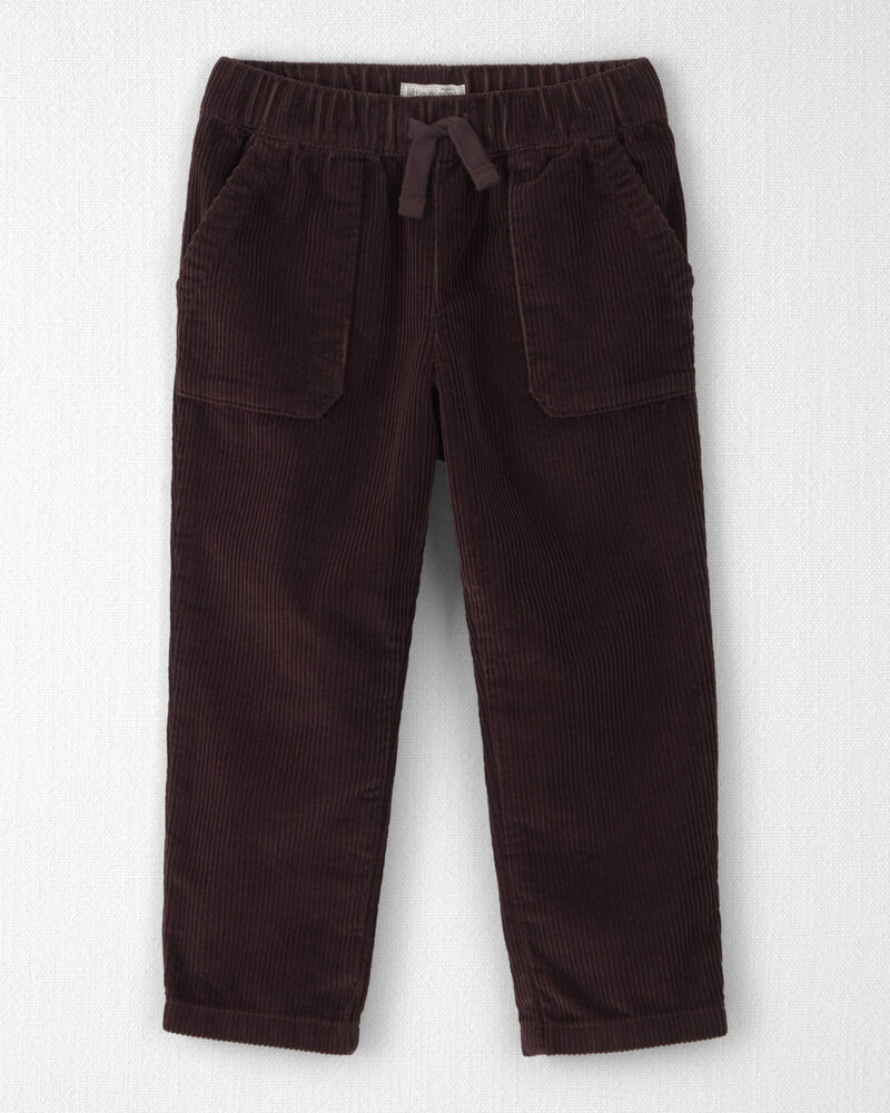 Toddler Boy Organic Cotton Corduroy Pants, image 1 of 4 slides