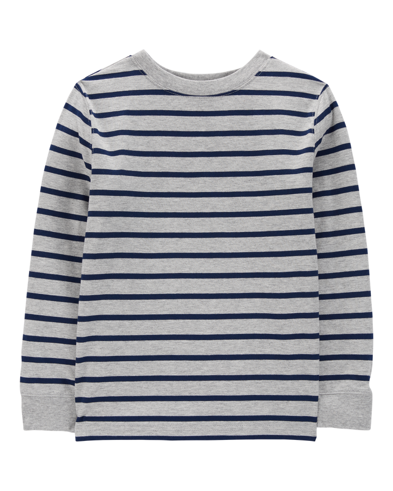 Kid Striped Long-Sleeve Tee, image 1 of 3 slides