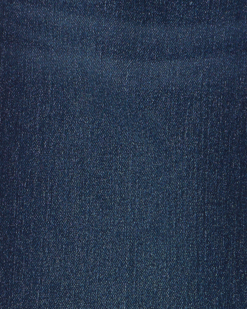Boys Denim Straight Jeans - Dark Wash, image 3 of 5 slides