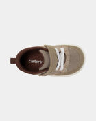 Baby Boy Every Step&reg; First Walker Casual Shoes - Khaki/White, image 4 of 6 slides