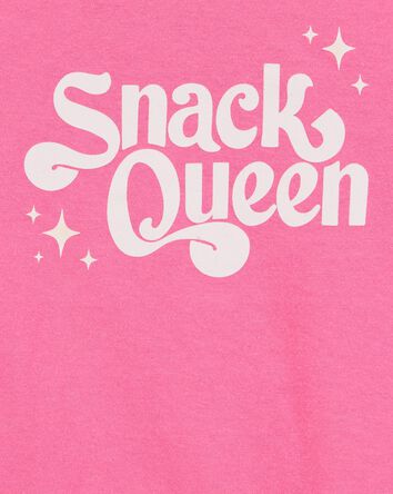 Toddler Snack Queen Exclusive Graphic Tee, 