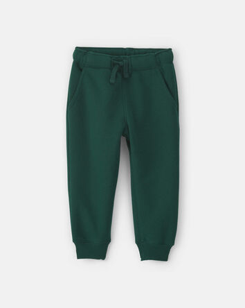 Toddler Boy Fleece Joggers - Green, 
