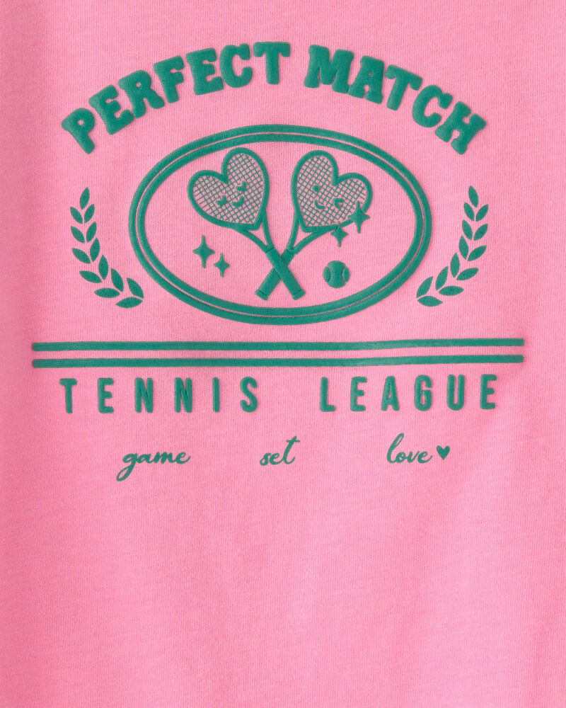 Toddler Girl 'Perfect Match' Top - Pink, image 3 of 4 slides