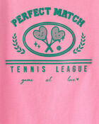 Toddler Girl 'Perfect Match' Top - Pink, image 3 of 4 slides