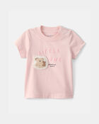 Baby Girl 'Little One' Koala Graphic Tee - Pink, image 1 of 4 slides