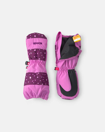 Toddler Girl Kombi Candy Man Mitt - Purple Print, 