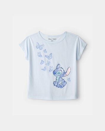 Girls 2-Piece Disney&copy; Lilo & Stitch Short-Sleeve Pyjama Set - Blue, 