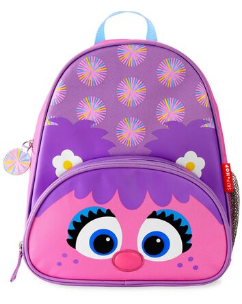 Sesame Street Little Kid Backpack Straw Bottle & Snack Cup Set - Abby Cadabby, 