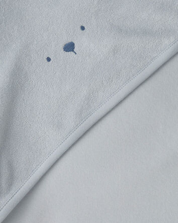 Baby 2-Pack Bear Terry Towels - Blue, 