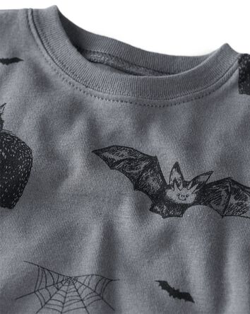 Baby Organic Cotton Pyjamas in Spooky Shadow Print, 