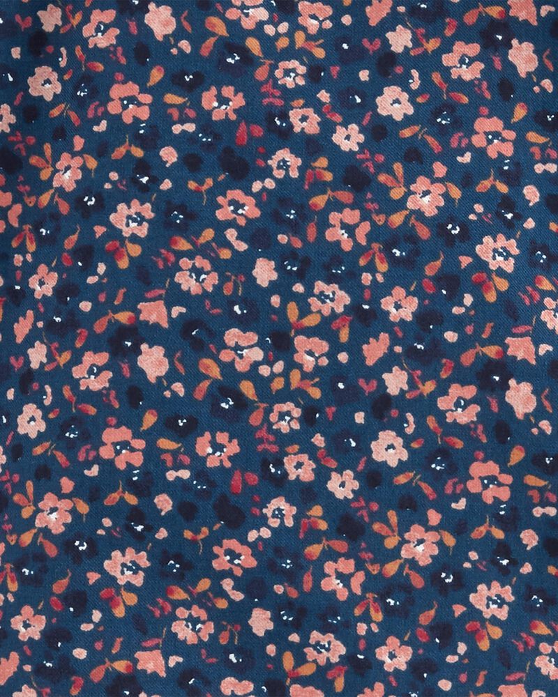 2-Piece Floral Top & Legging Set, image 2 of 2 slides