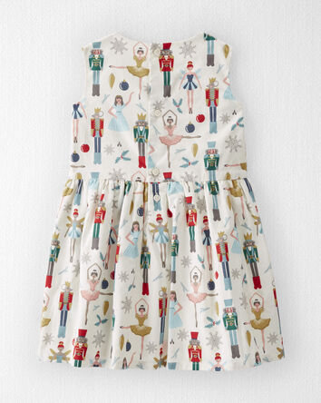 Tout-petit fille - Robe en coton biologique à motifs de Casse-noissette, 