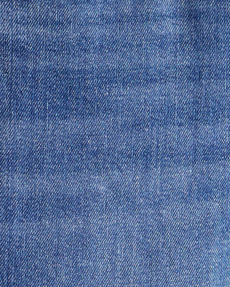 Kid High Rise Distressed Denim Jeans - Ozone Wash, image 3 of 4 slides