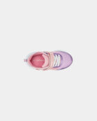 Tout-petit fille - Chaussures sportives, fleurs et papillons - Mauve/Rose, image 5 sur 7 diapositives