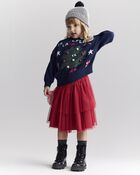 Tout-petit - Bonnet rayé à pompon – Noir/Blanc, image 5 sur 7 diapositives