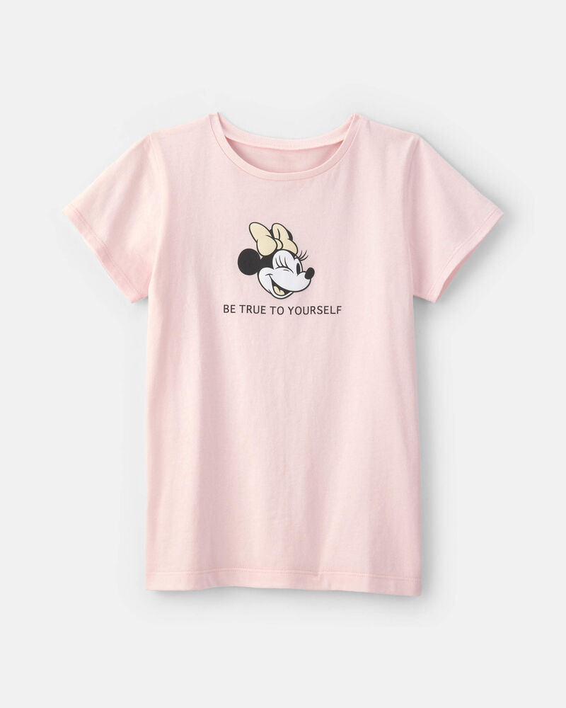 Filles - T-shirt &agrave; imprim&eacute; Minnie Mouse de Disney&copy; - Rose, image 1 sur 2 diapositives