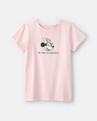 Filles - T-shirt &agrave; imprim&eacute; Minnie Mouse de Disney&copy; - Rose, image 1 sur 2 diapositives