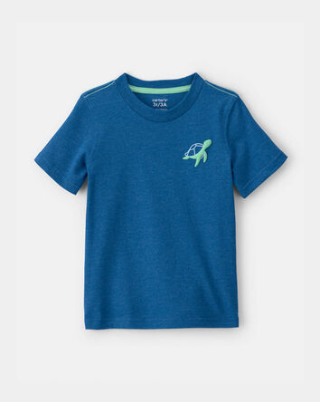 Toddler Boy Sea Turtle Graphic Tee - Blue, 